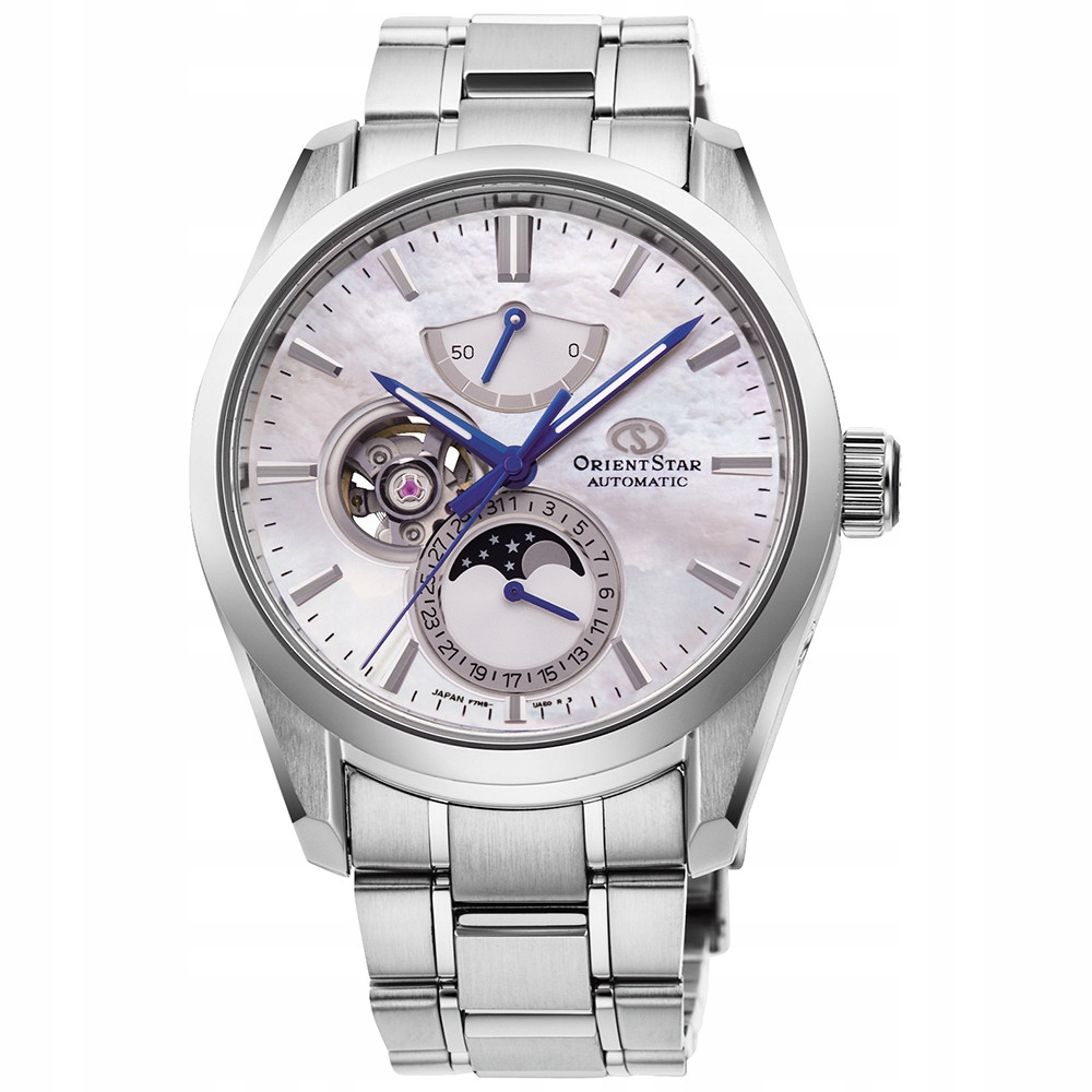 Pánské Hodinky Orient Star RE-AY0005A00B stříbrné