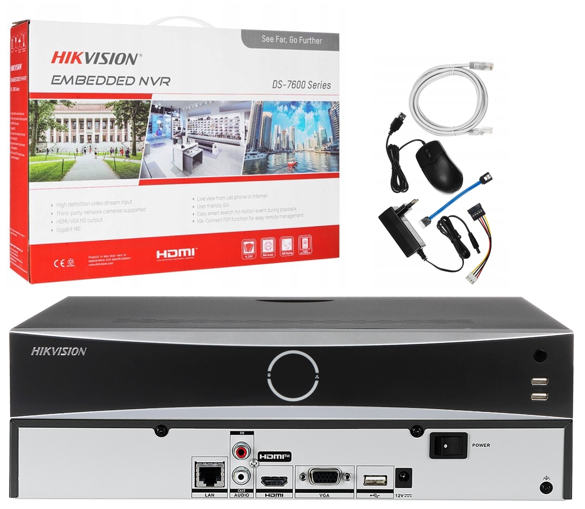 Ip rekordér Hikvision DS-7616NXI-K1(D) 16 kanálový AcuSense Aplikace