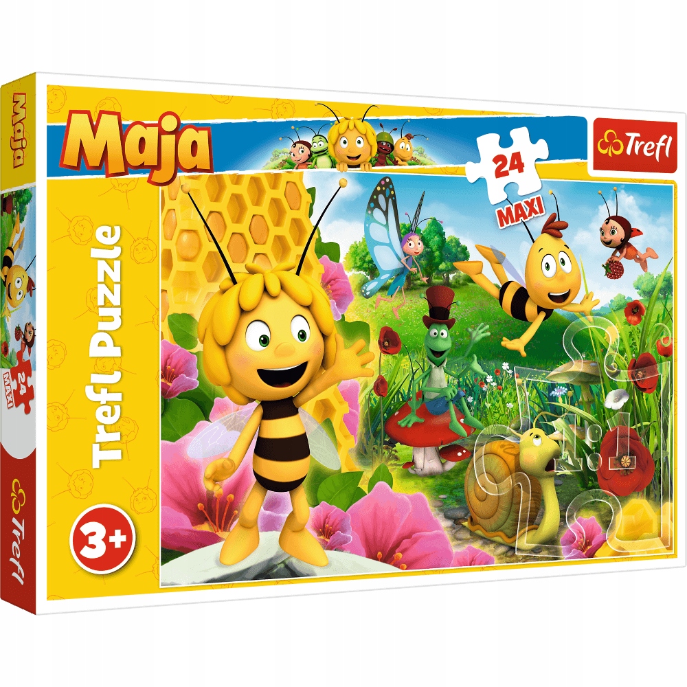 

Puzzle 24 maxi. Pszczółka Maja. Trefl. 14297.