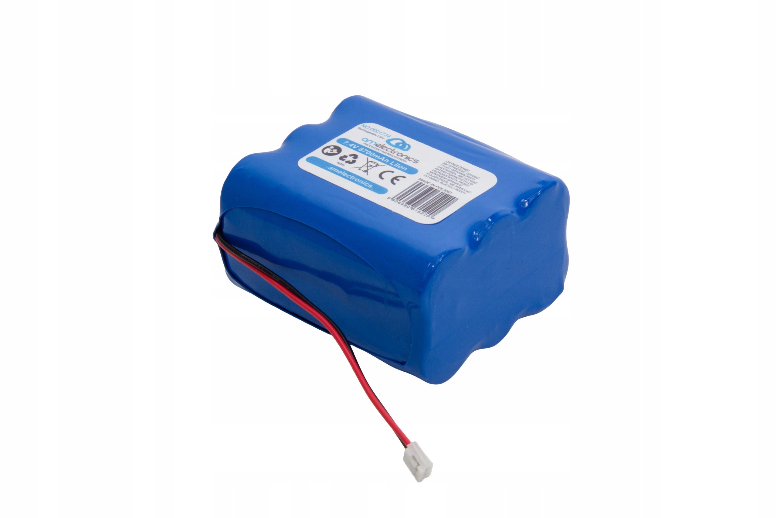 Akumulátor Baterie Pro Svítilnu Vanguard Jml Mactronic 7,4V 8700 mAh (1734)