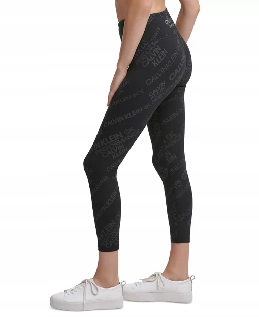 Calvin Klein legíny Performance Printed černé Xs