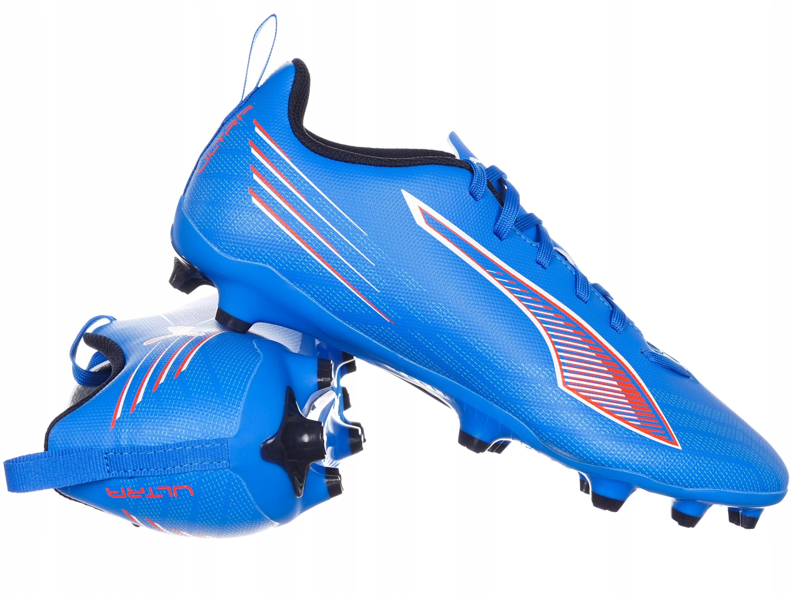 Puma Dětské Kopačky Ultra 6 Play Jr 108533-01 zátky plastové