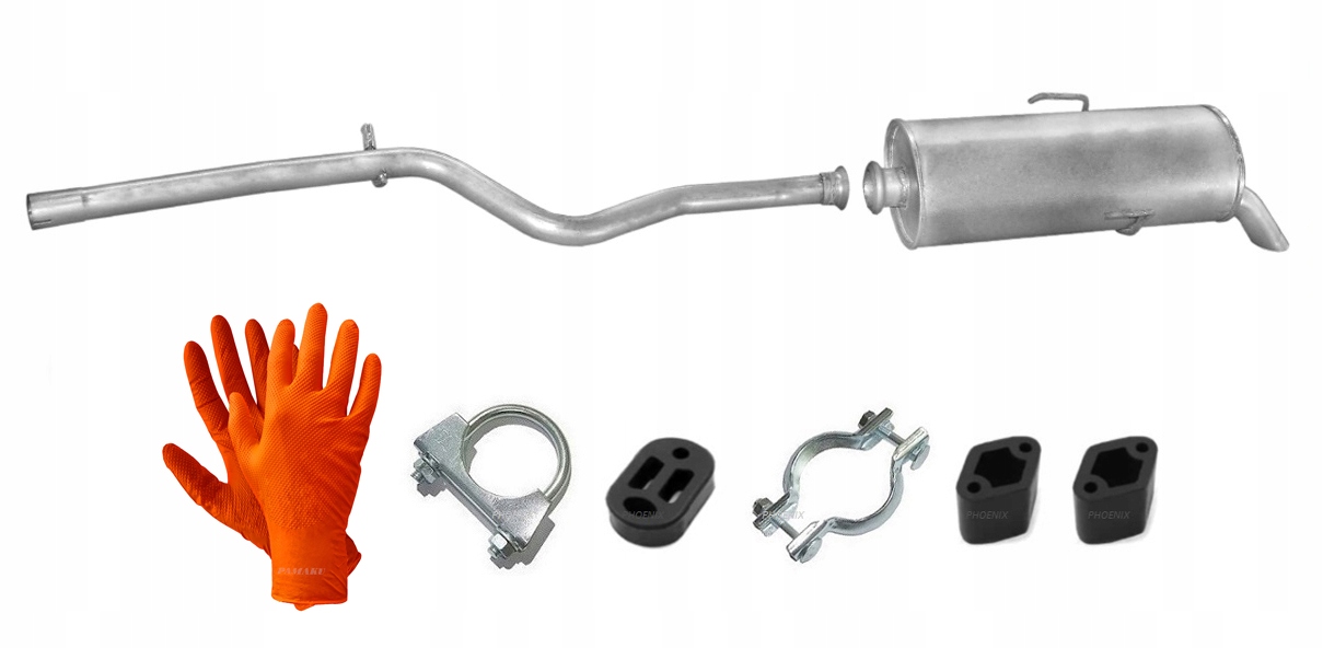 Peugeot 106 1.0 37 kW (1991-2004) (1991-2004) Trubka Tlumič