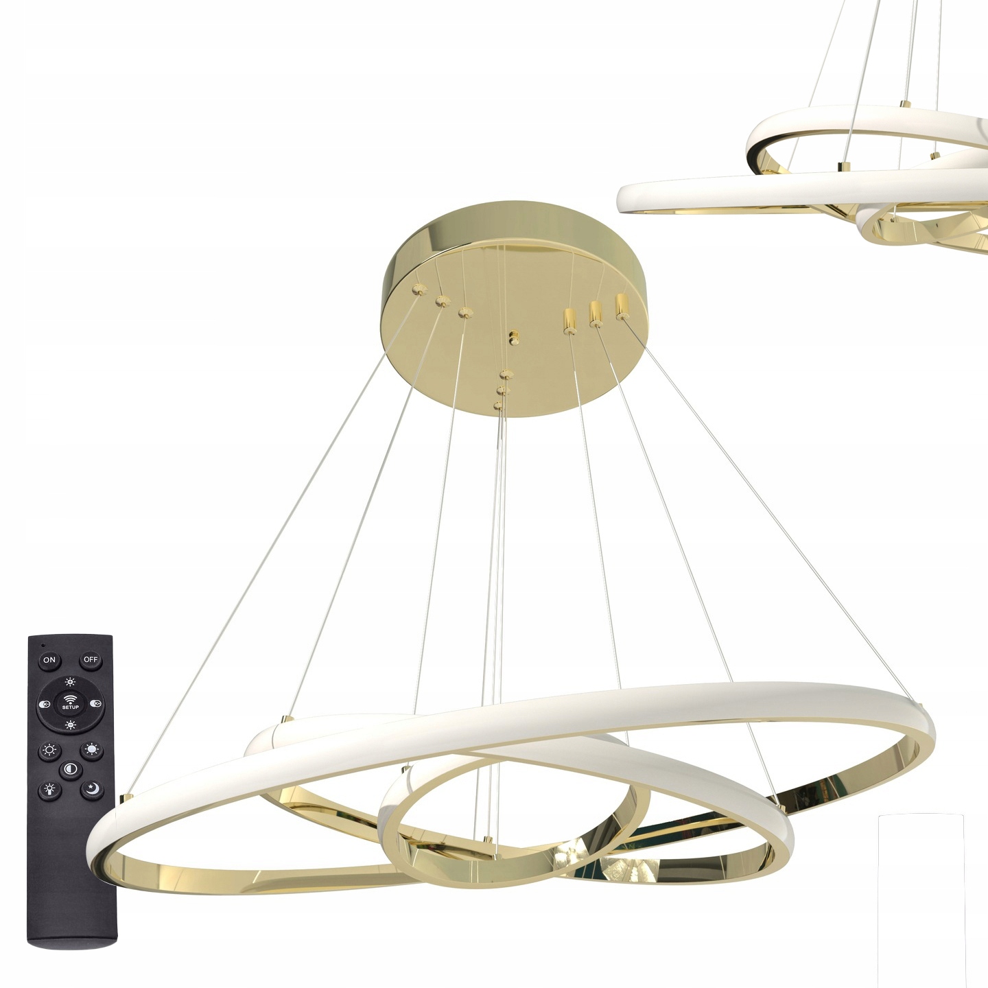 

Lampa sufit Plafon ring żyrandol Led 152W Pilot