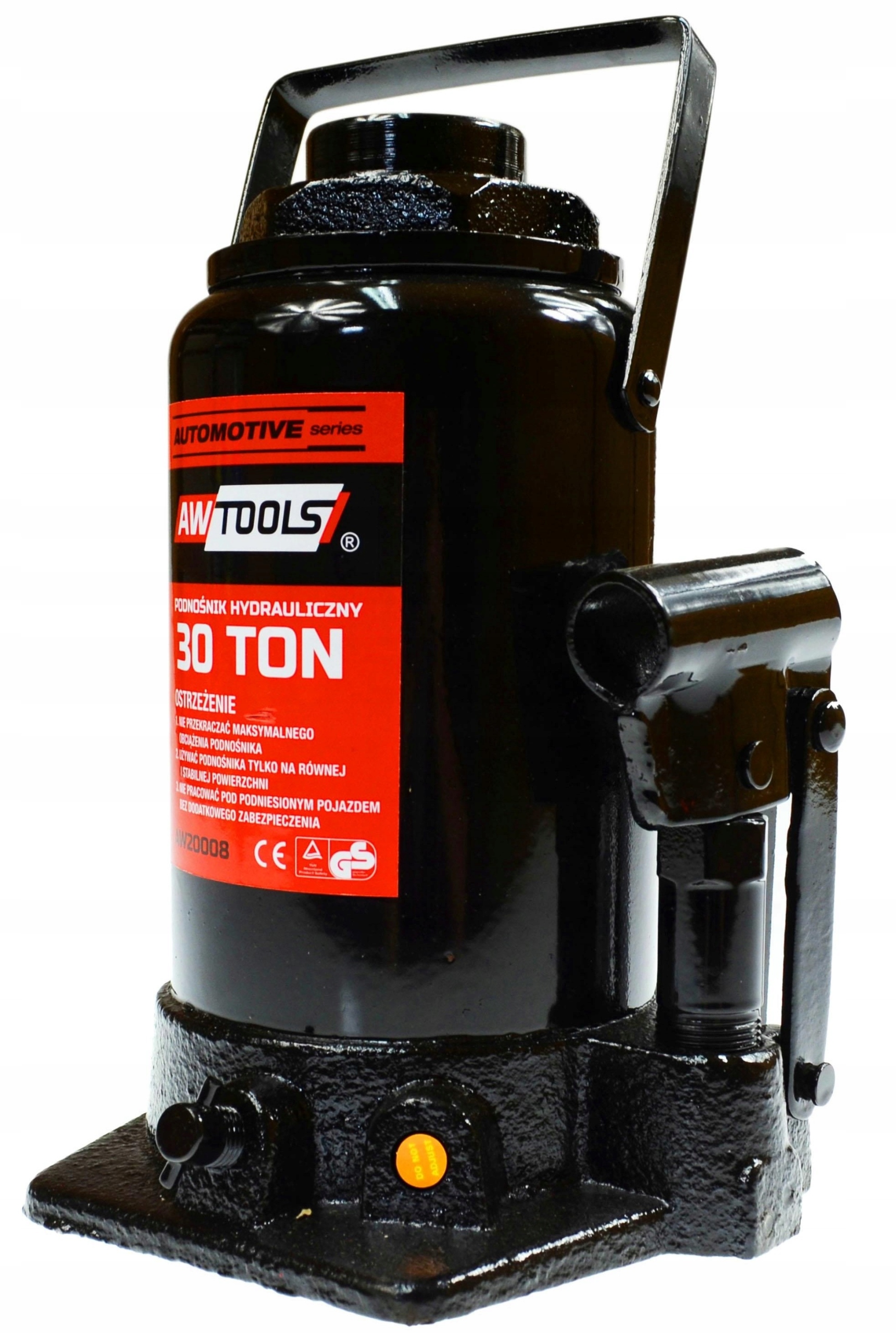 AWTOOLS Podnosnik hydrauliczny slupkowy 30T 410mm