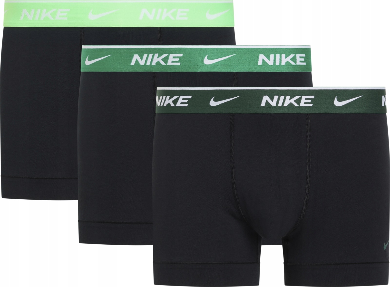 Boxerky, tangá, slipy Nike Essntial Cotton Strc Trunk 3PK