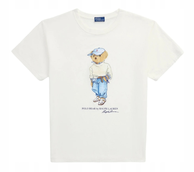 Polo Ralph Lauren bavlněné tričko bílé Velikost S