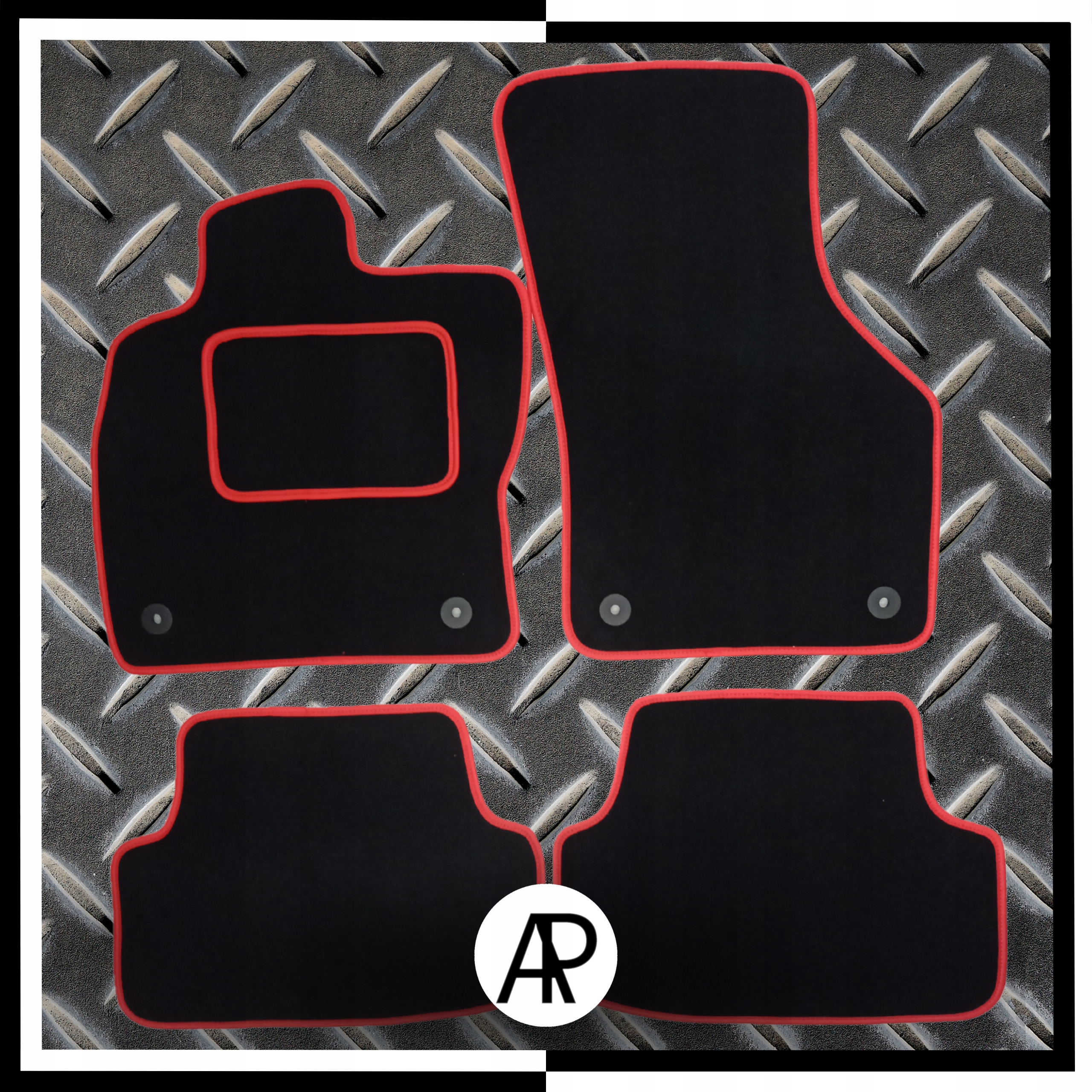 Dywaniki welurowe Volkswagen Golf VII 7 PREMIUM R Producent ArPlast