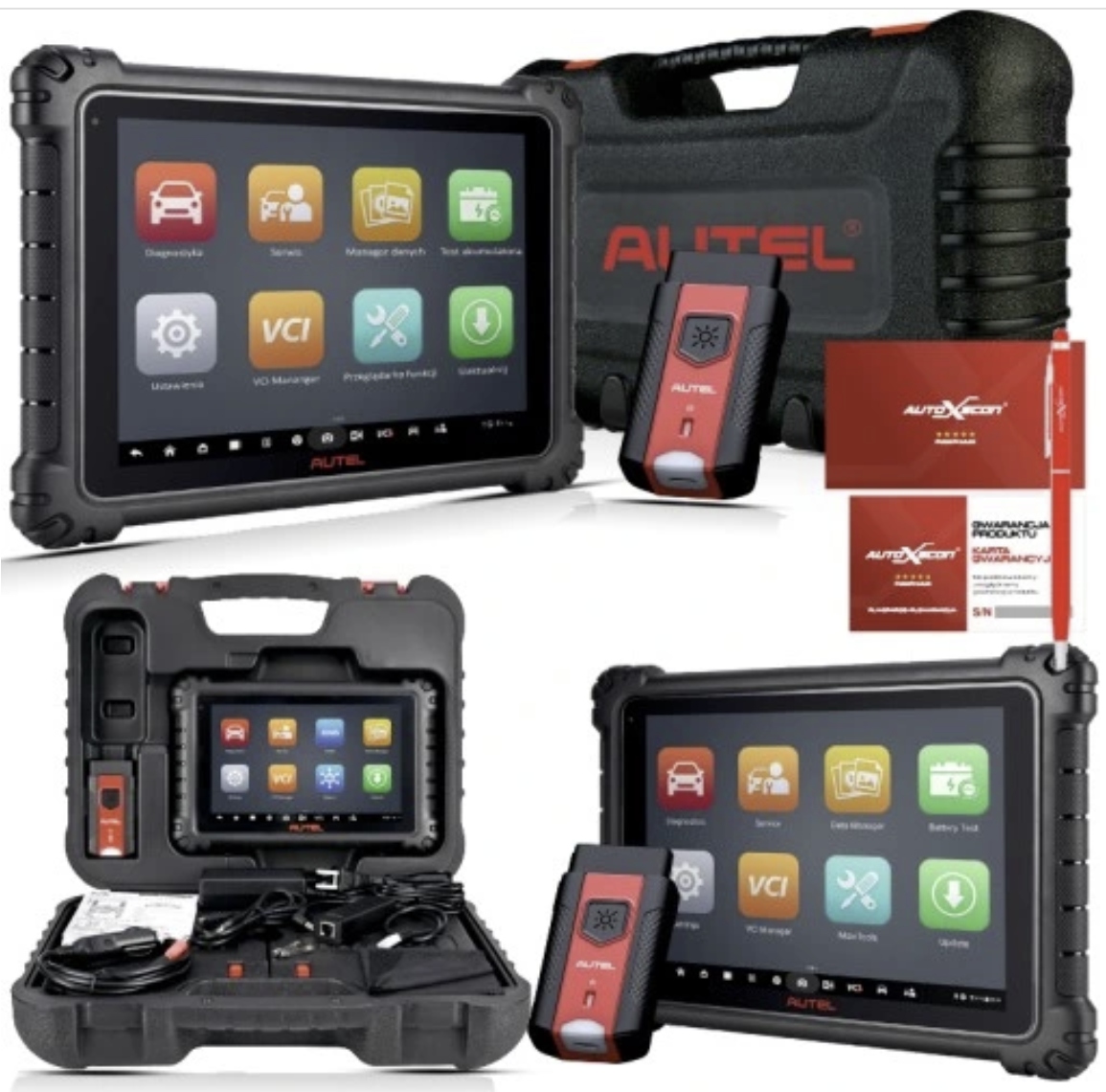 Diagnostický skener Autel MaxiCOM MK906PRO-2 Ts Od Autel Polska!!!