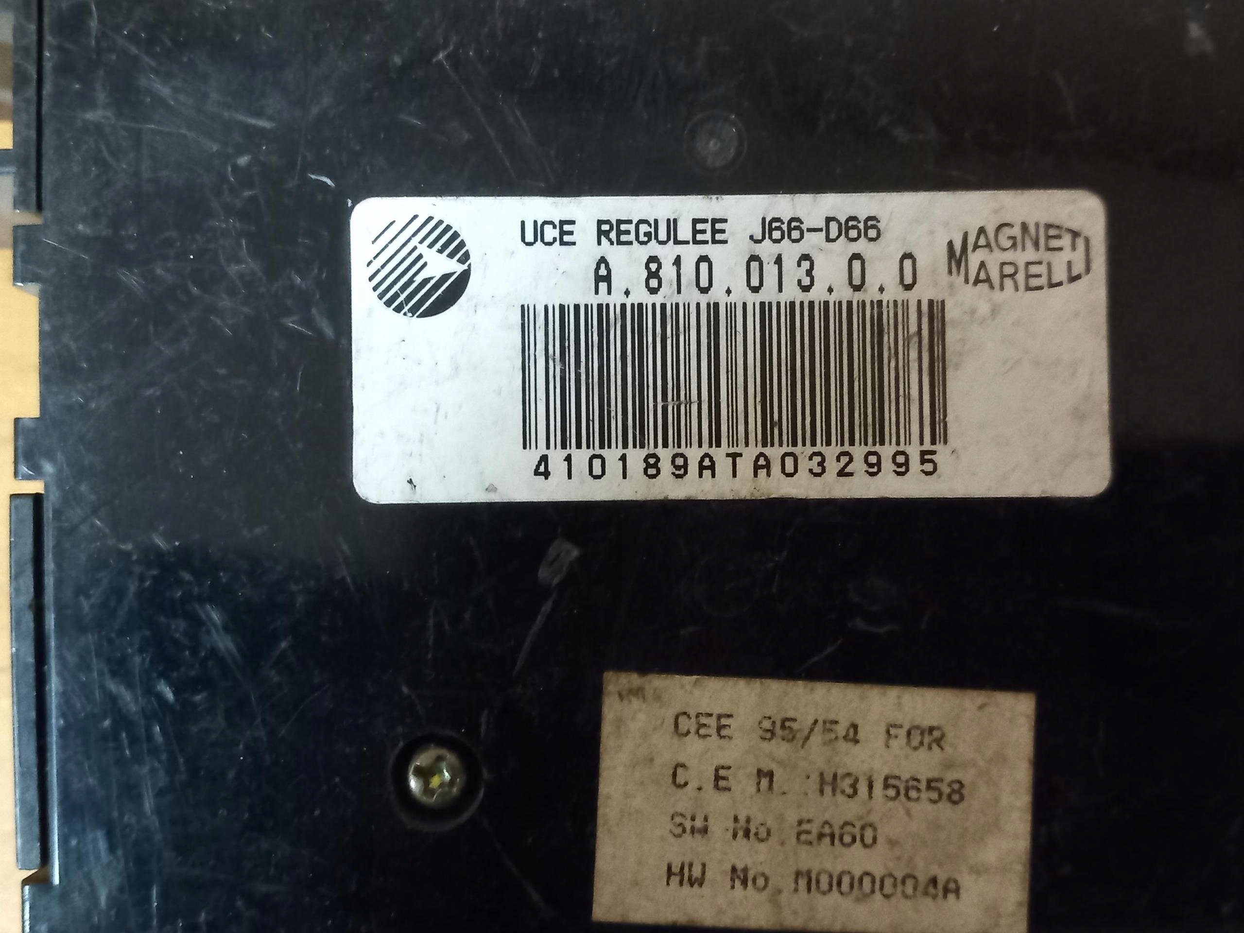 module control unit UCE RENAULT ESPACE III A81001300 96-02