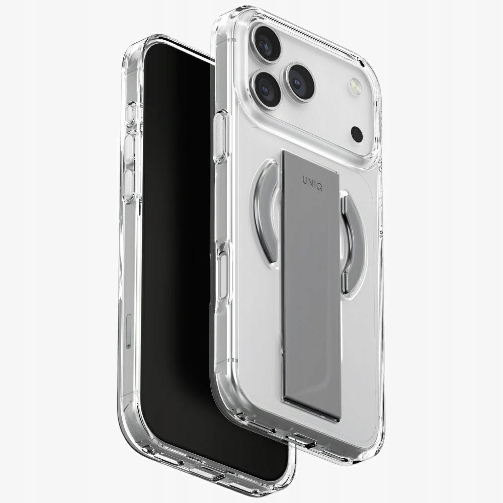 Pouzdro Uniq Heldro Air pro iPhone 17 Pro Max Magclick Charging průhledný
