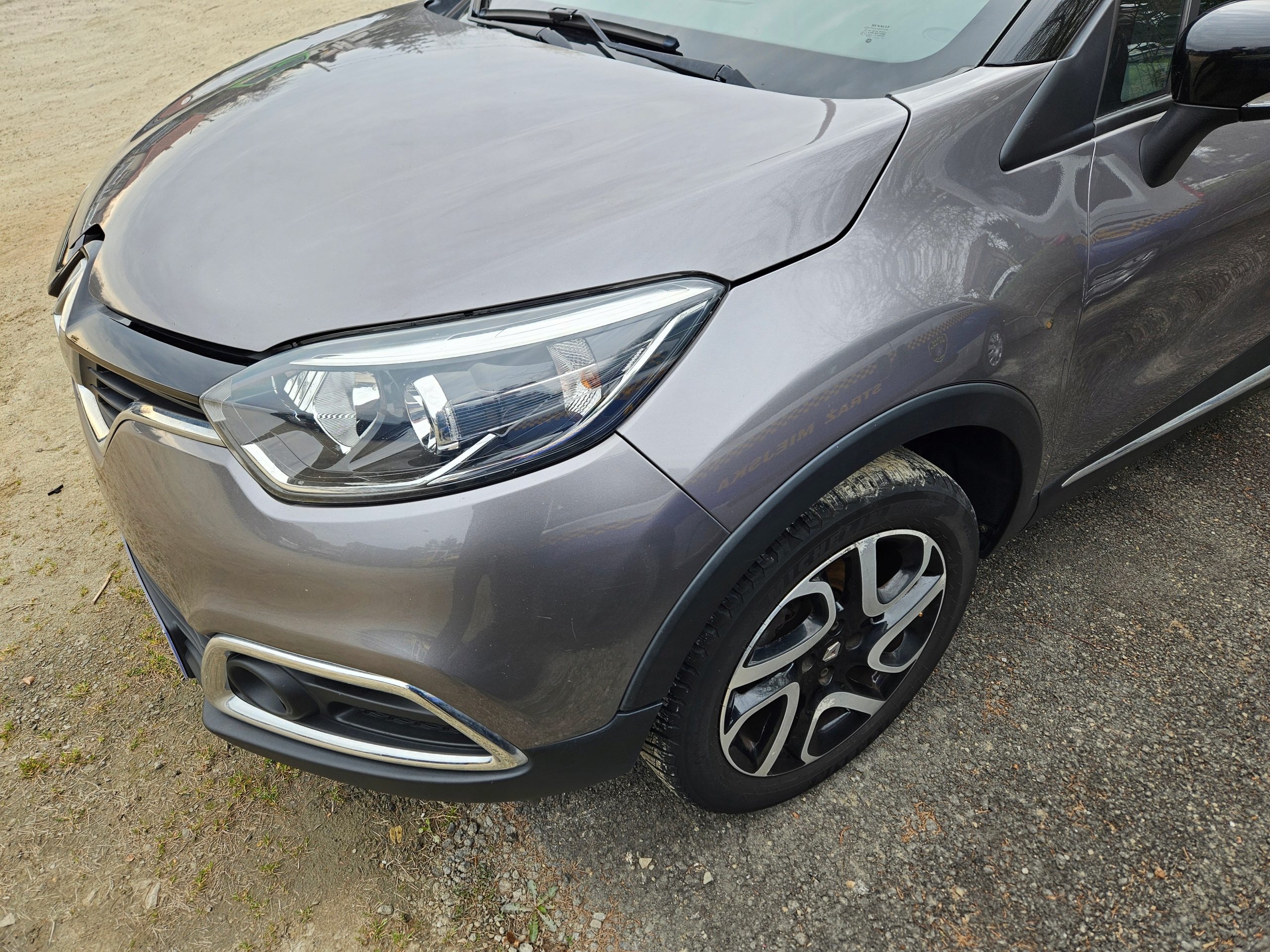 bumper bonnet fender support panel for radiators lights RENAULT CAPTUR and 2013- BIXNK