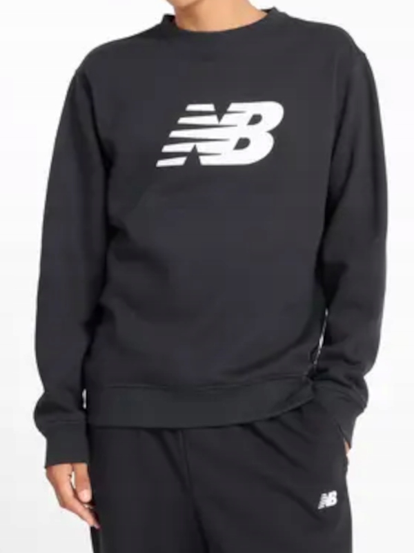 pánská mikina New Balance MT43905BK teplá bavlněná sportovní klasická 2XL