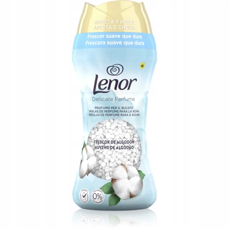 Perełki zapachowe do prania Lenor Cotton Sensitive Fresh 195g