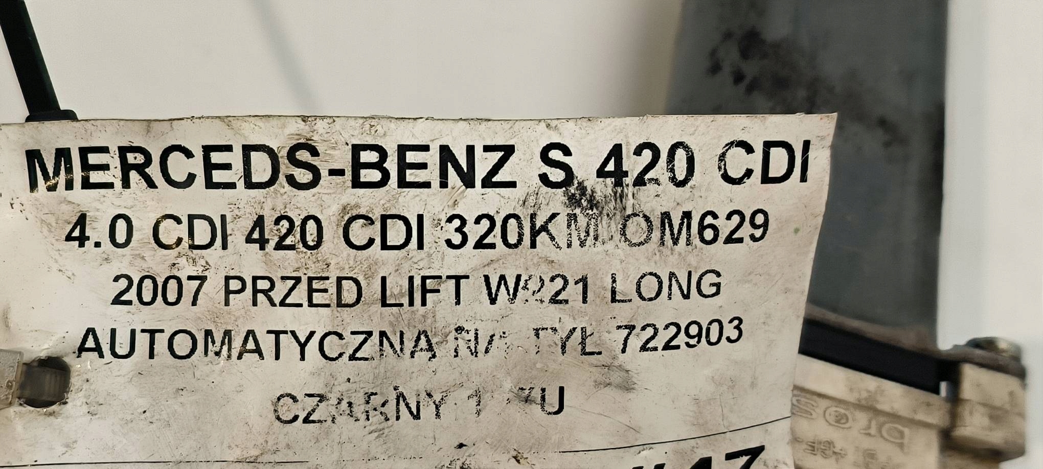 mini motor windows PP A2218282842 Mercedes-BENZ S 420
