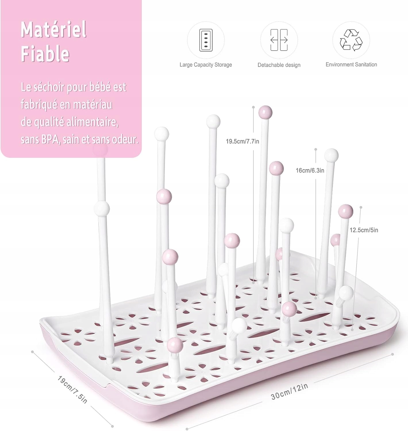 Ociekacz stojak do suszenia butelek Termichy Stan opakowania otwarte