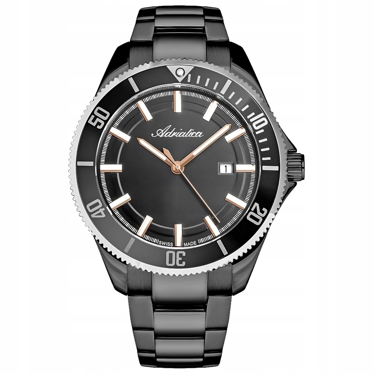 Pánské Hodinky Adriatica A1139.S1R6Q černé
