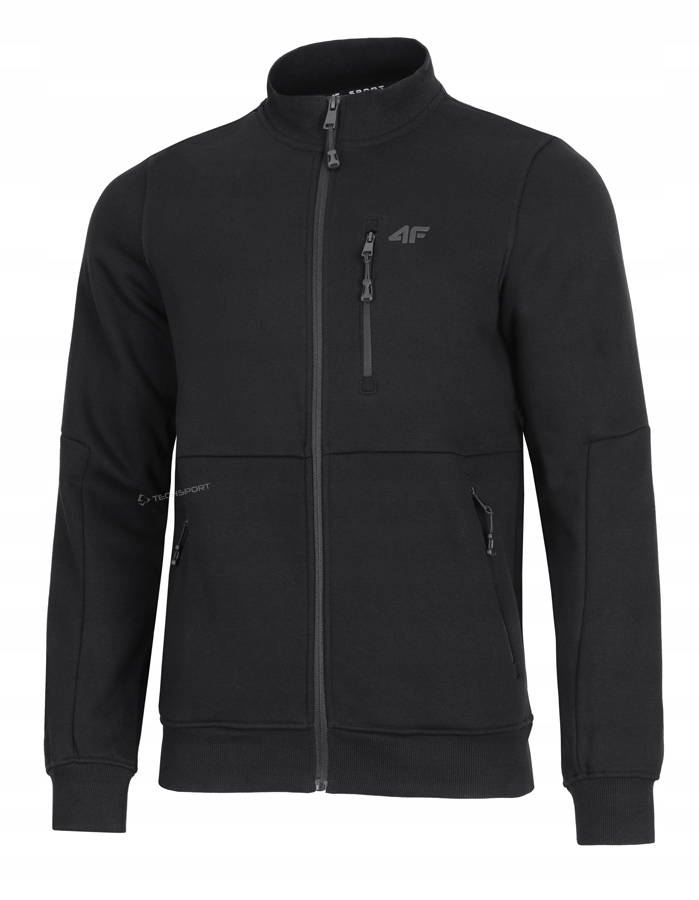 4F Ocieplana Męska Bluza Bomberka Rozpinana Bawełniana Zamki rozm M