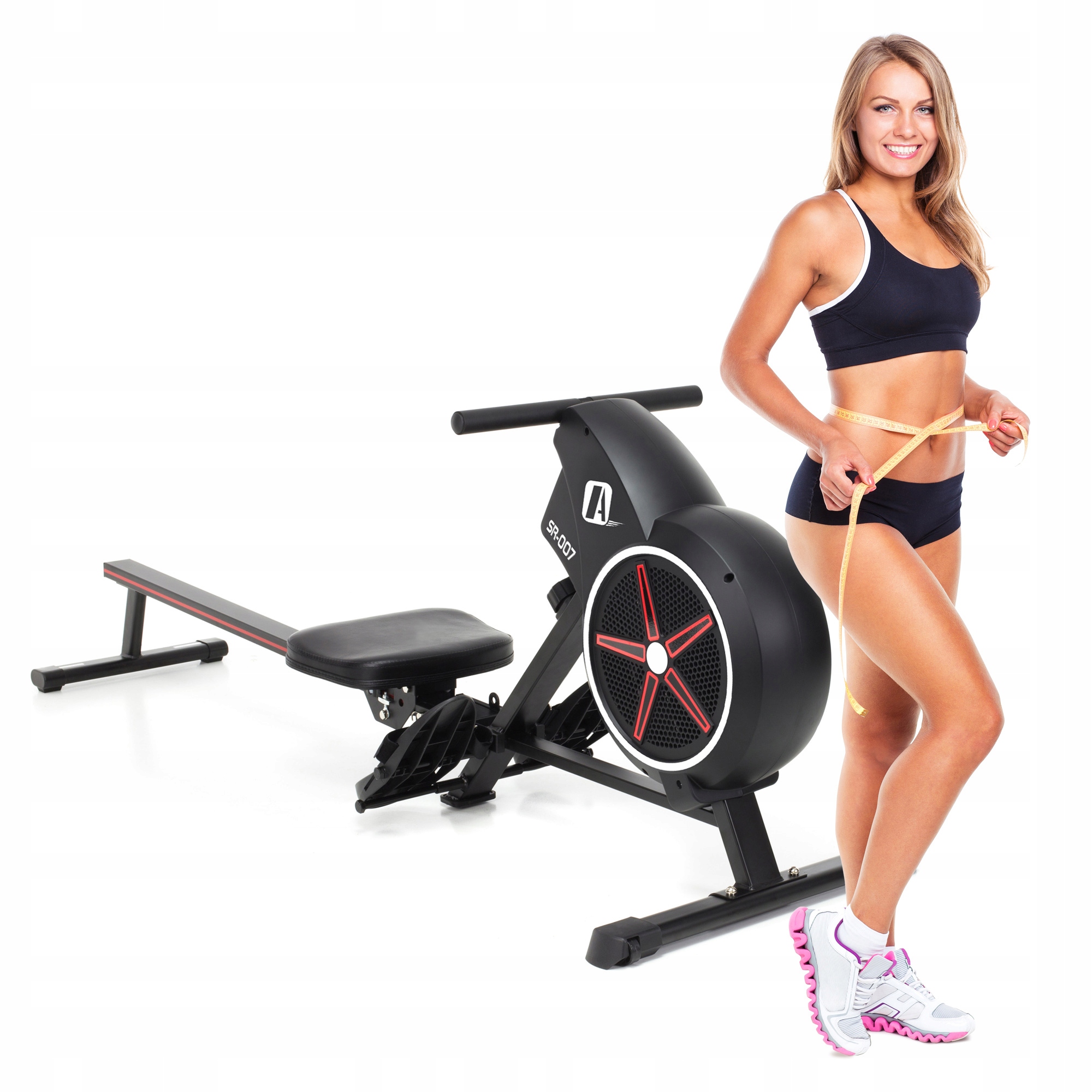 Wioślarz treningowy powietrzny składany ergometr EAN (GTIN) 5907546085377