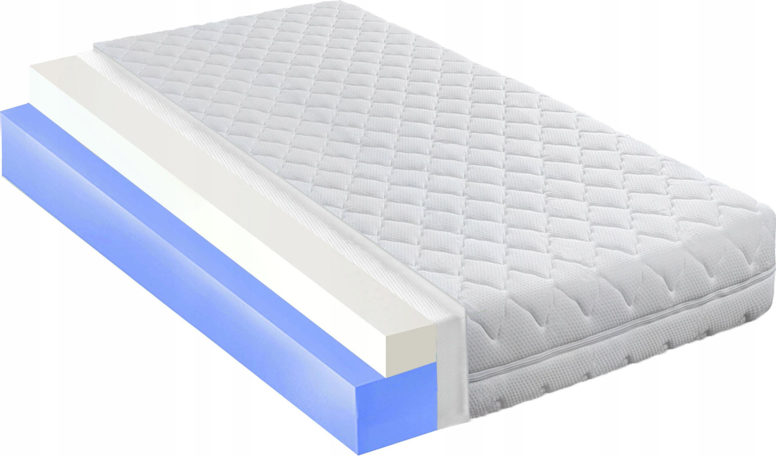 Penový matrac 130x200 visco 5 cm antialergický H4 26 cm termoplastický