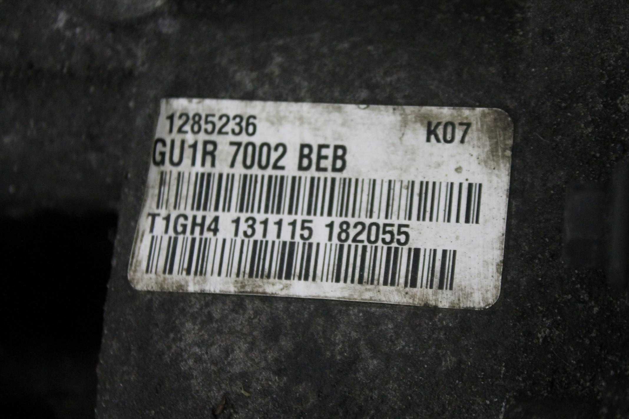 Getriebe GU1R7002BEB VOLVO V40 II 2.0D 12