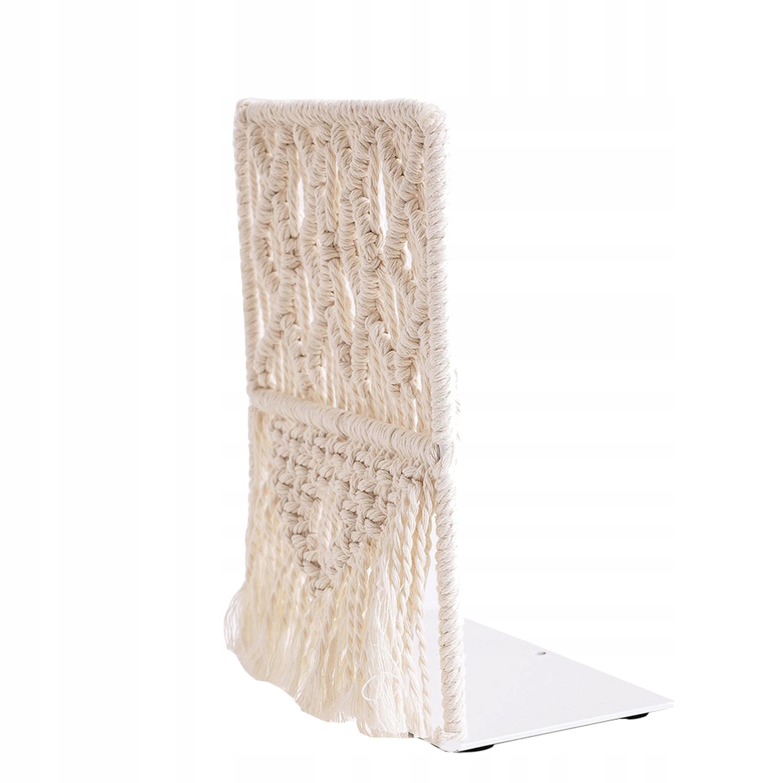 Hla-Boho Macrame Bookends Regał Stopper Holder Marka inna