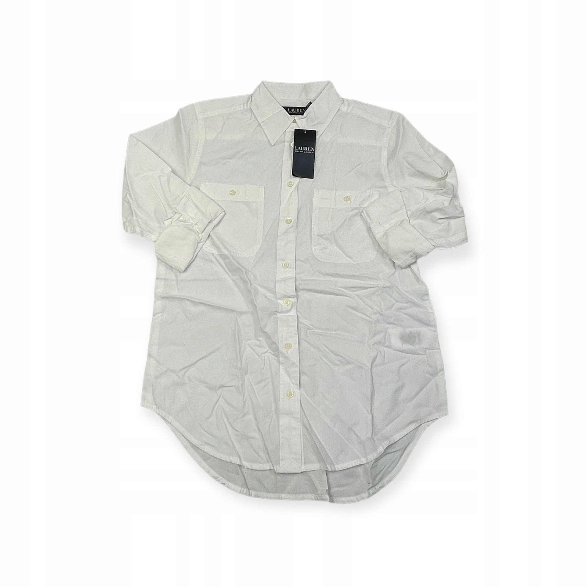 Dámská košile s dlouhým rukávem bílá Lauren Ralph Lauren Xs