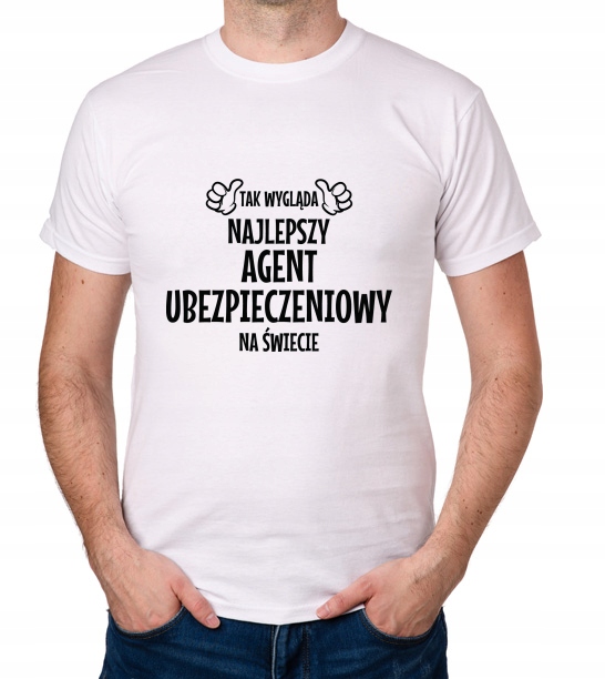 

koszulka Najlepszy Agent Ubezpieczeniowy prezent
