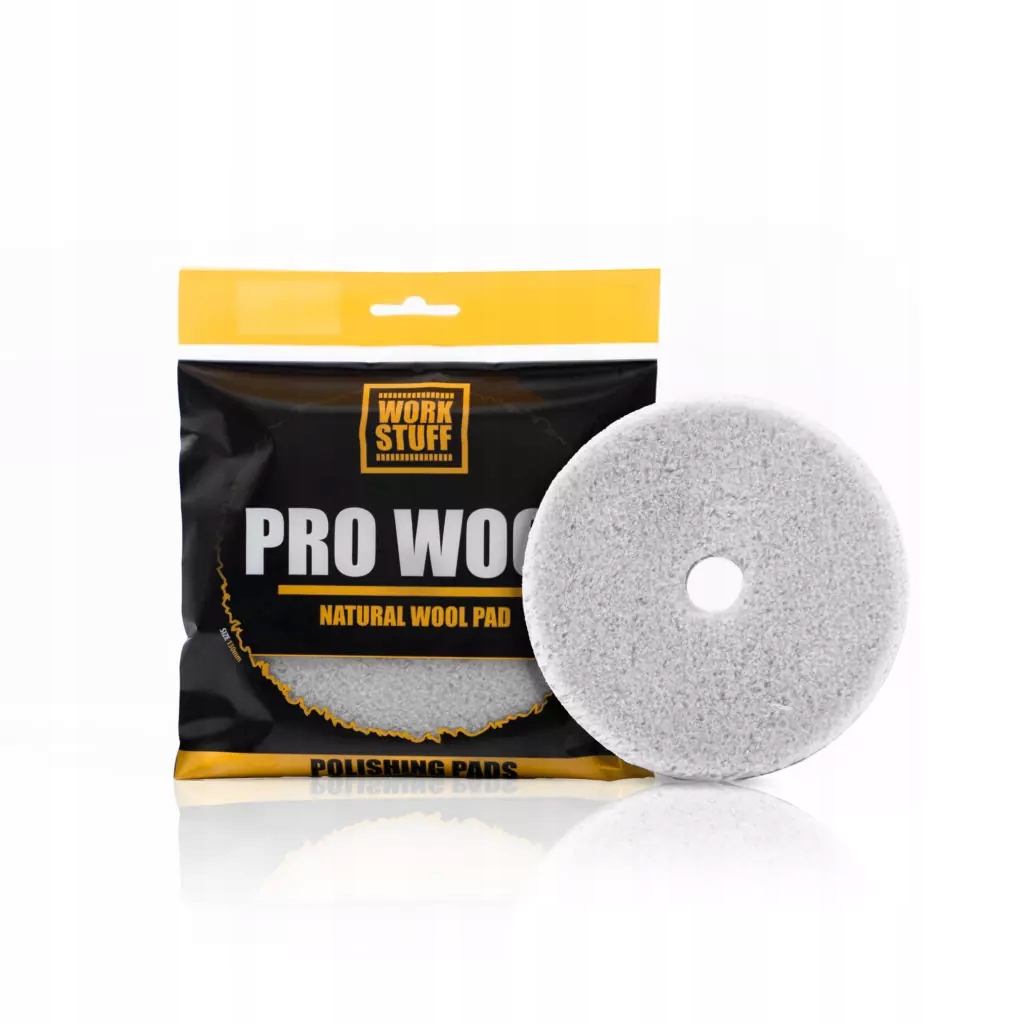 Work Stuff Pro Wool 125/130mm Mocno Tnące Futro Polerskie Z Krótkim Włosiem