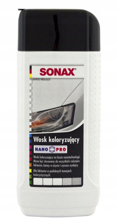 

Sonax Nano Pro Wosk Koloryzujący Biały Mleczko