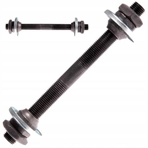 OŚ PIASTY PRZEDNIEJ KOMPLETNA FI8 NA ZAMYKACZ QUANDO CR-MO