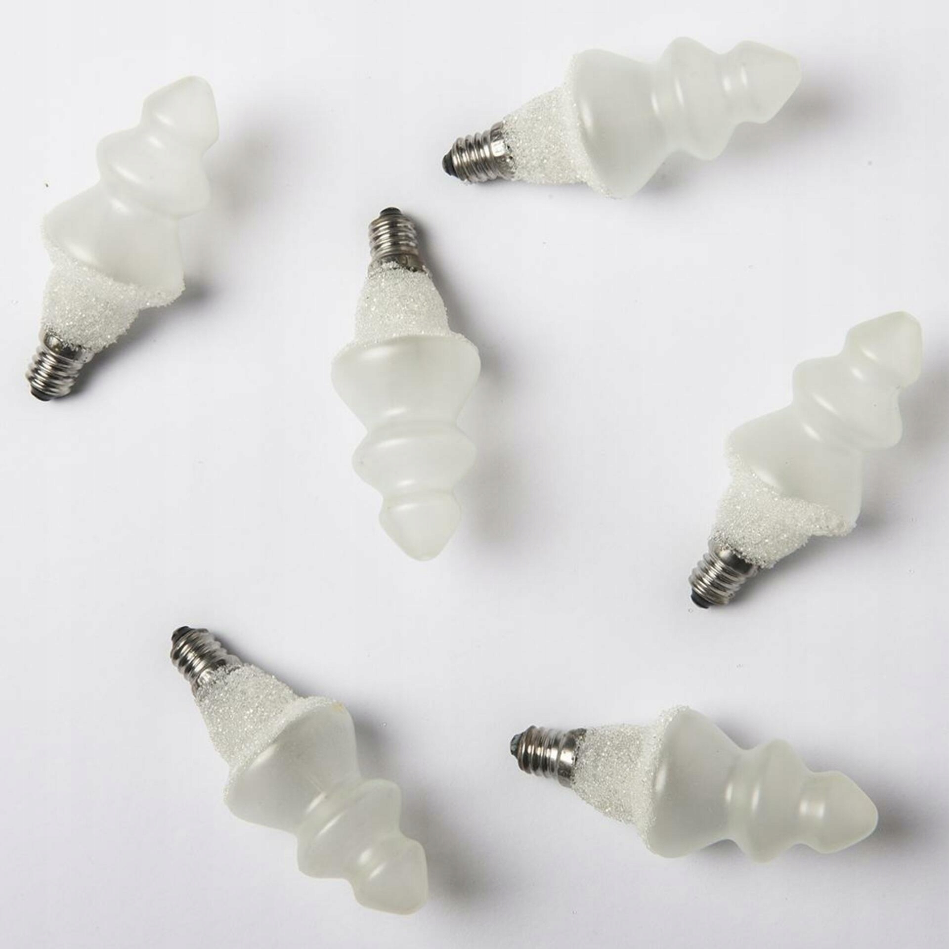 Exihand Žiarovka Stromček biely 20V/0,1A, balenie 36 ks