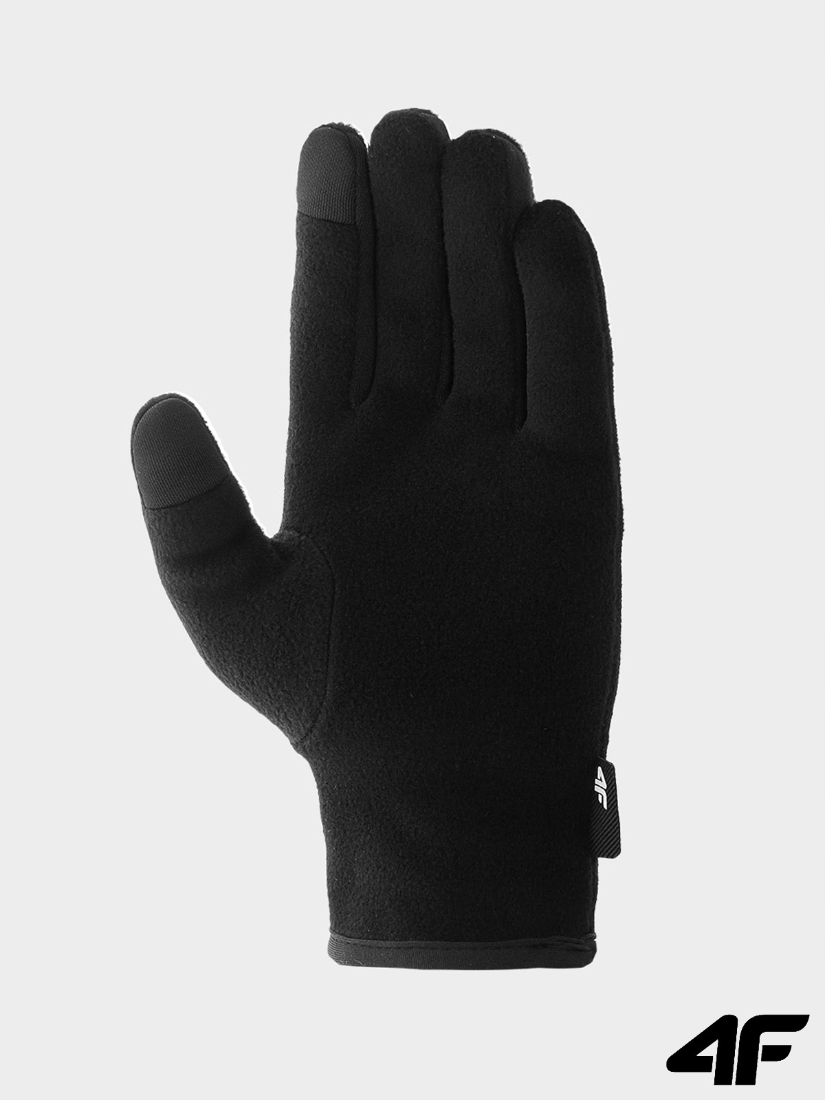Rękawiczki Męskie 4F Zimowe Rowerowe Dotykowe Rękawice Na Rower Uniseks Kolor czarny