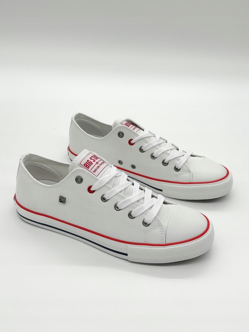 Unisexové tenisky bílé Big Star NN174301 44