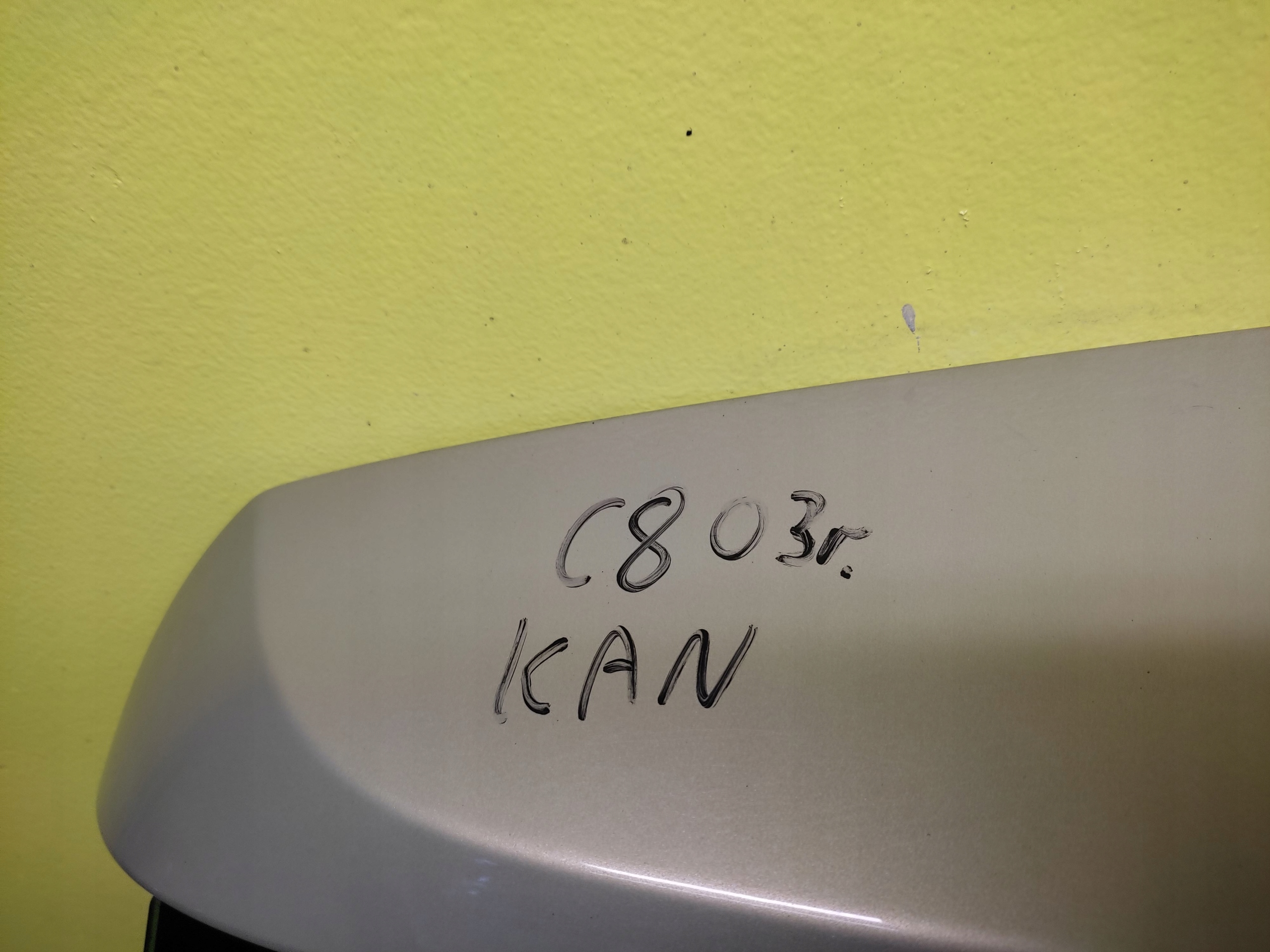 CITROEN C8 rear trunk door boot LAKIER KAN