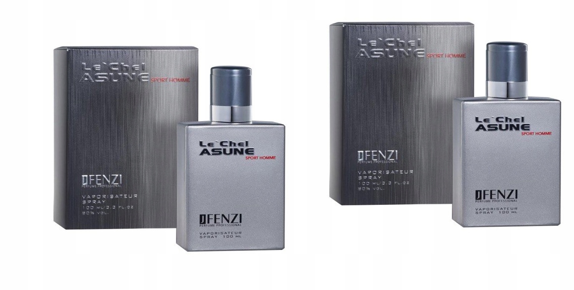 Jfenzi Le'chel Asune Sport Homme 2x100ml Edp Set