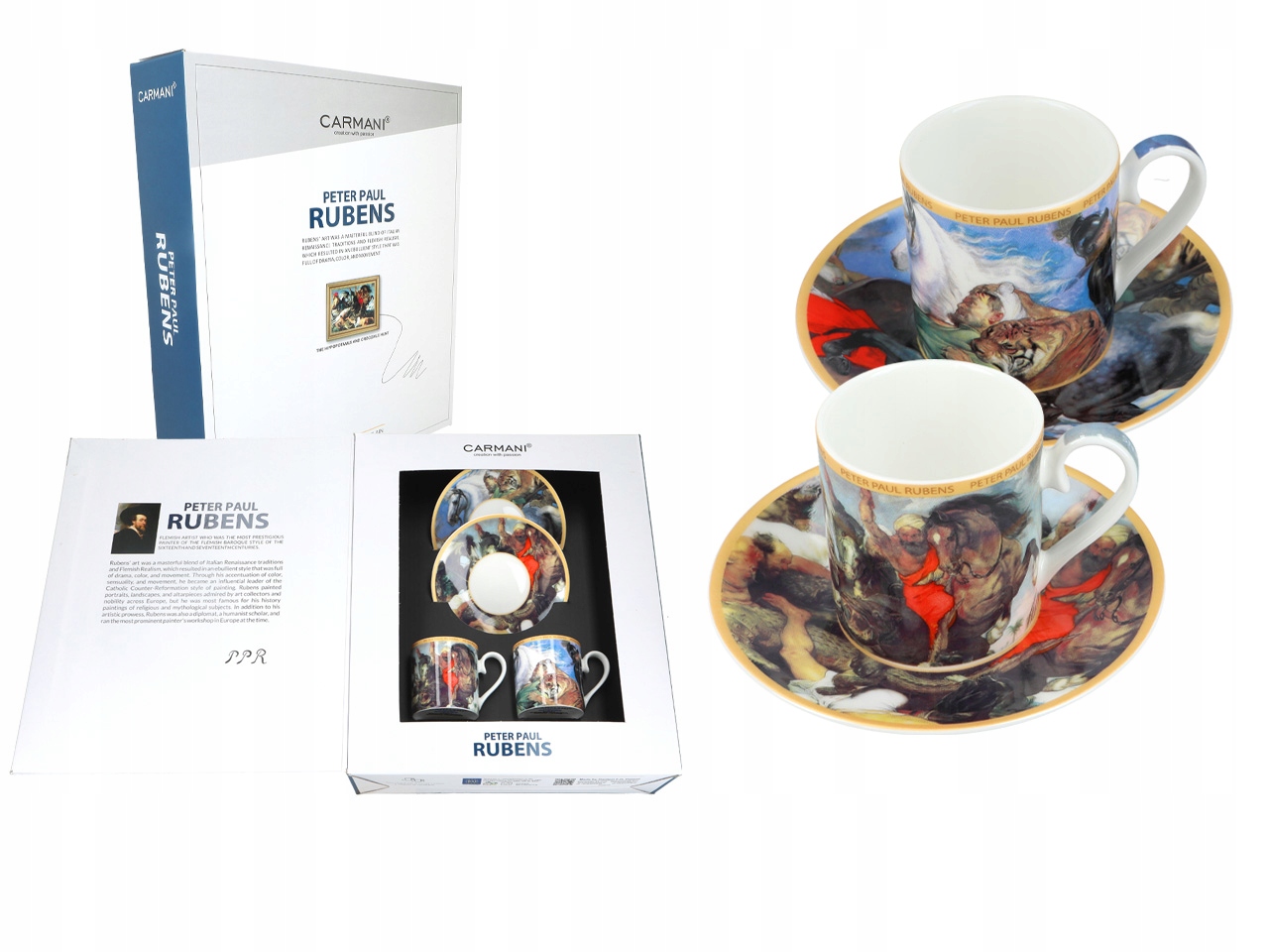 Sada 2 Šálok Na Espresso Peter Paul Rubens Kus Ako Darček