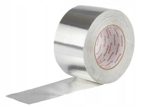 

Taśma Aluminiowa Gładka 50mm x 50m 110°C Iska