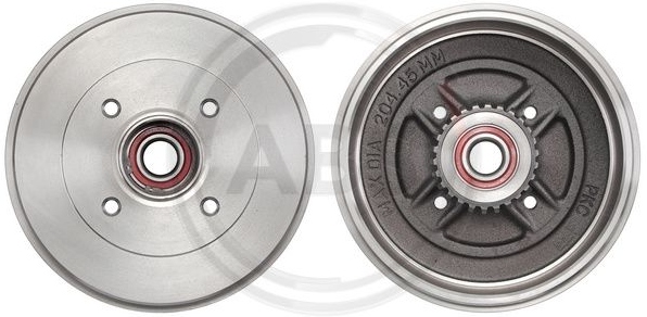 BĘBEN HAMULCA Z ŁOŻYSKIEM DACIA LOGAN 2004-