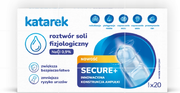 KATAREK SÓL FIZJOLOGICZNA DLA NIEMOWLĄT 20x5ml