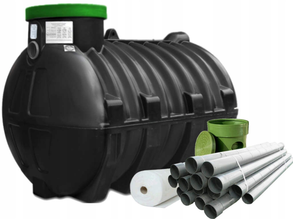 Przydomowa oczyszczalnia ścieków 2000 l. do 5 osób