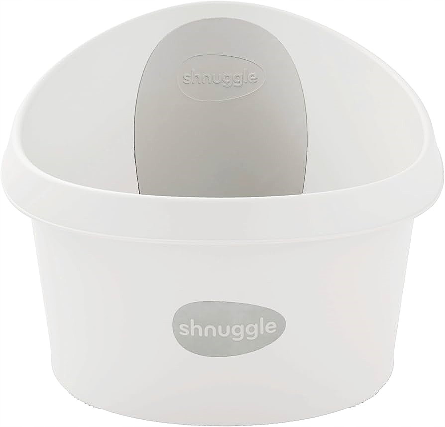 Wanienka Dla Dziecka Toddler Grey Biała Szara Shnuggle