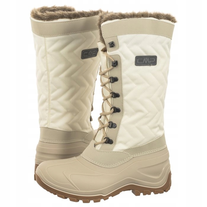 Dámské zateplené sněhové boty Cmp Nietos Béžové
