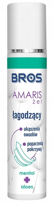 Żel Łagodzący Ukąszenia Komarów Owadów Amaris Bros 50 ml