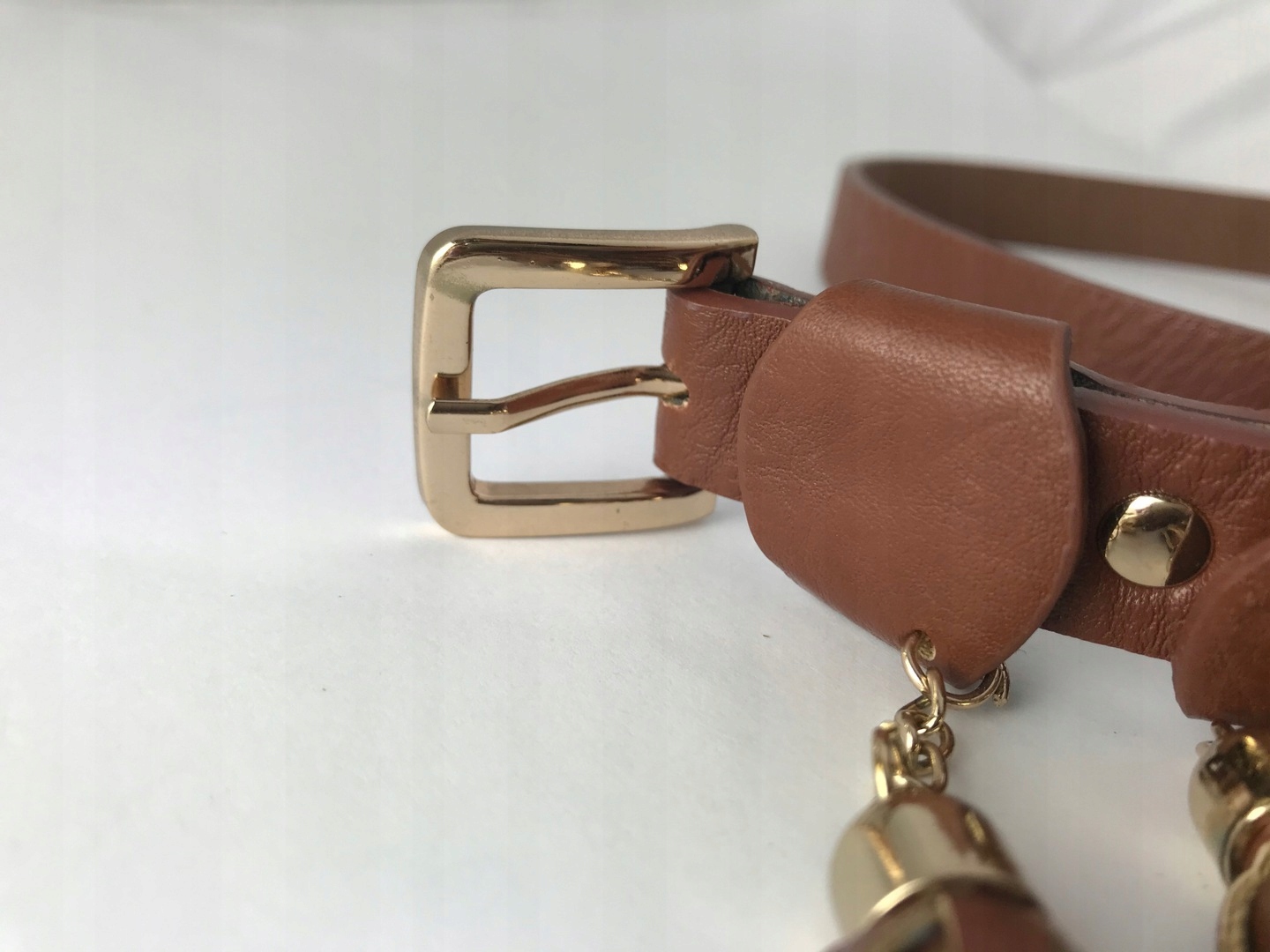 PASEK DAMSKI z frędzlami boho indiański Długość bez klamry 94 cm