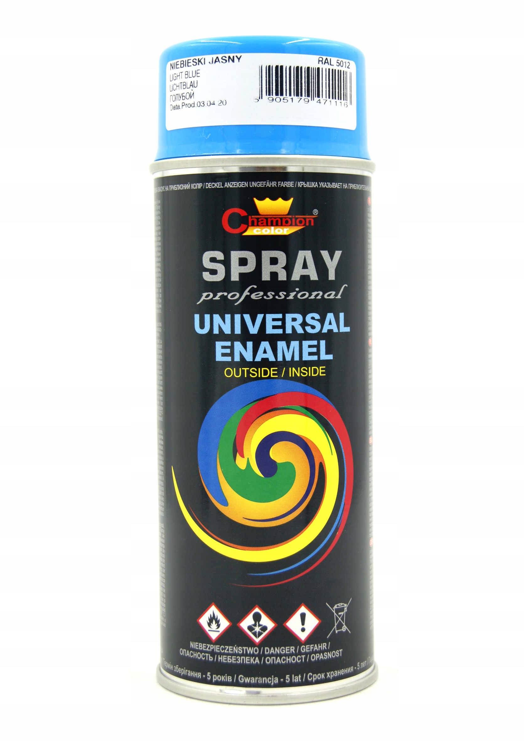 

Champion Lakier Spray Farba Niebieski Jasny 5012