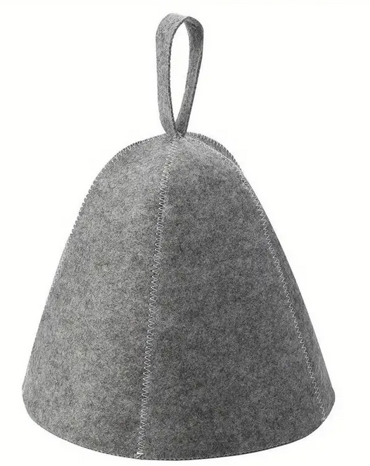 CZAPKA DO SAUNY BANI OCHRONNA FILCOWA FILC UNIWERSALNA