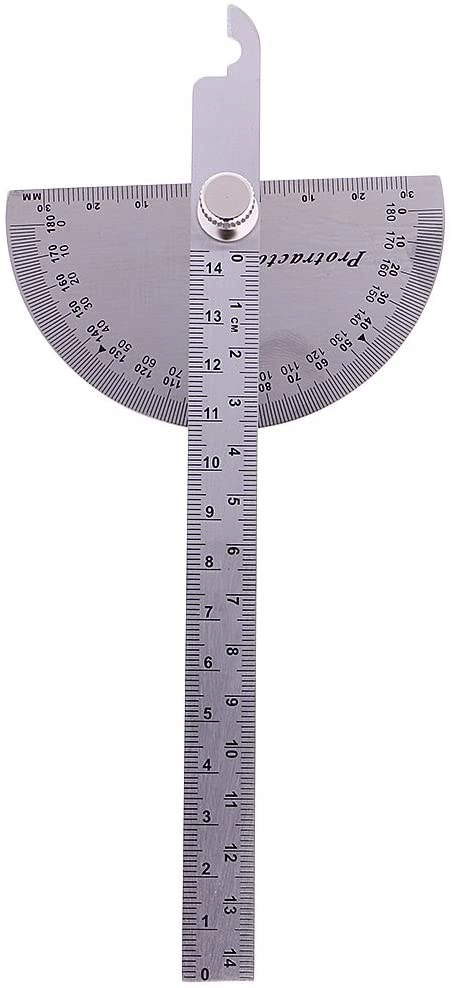 KĄTOMIERZ 90 x 150mm UNIWERSALNY NASTAWNY TARCZOWY EAN (GTIN) 5904569270445