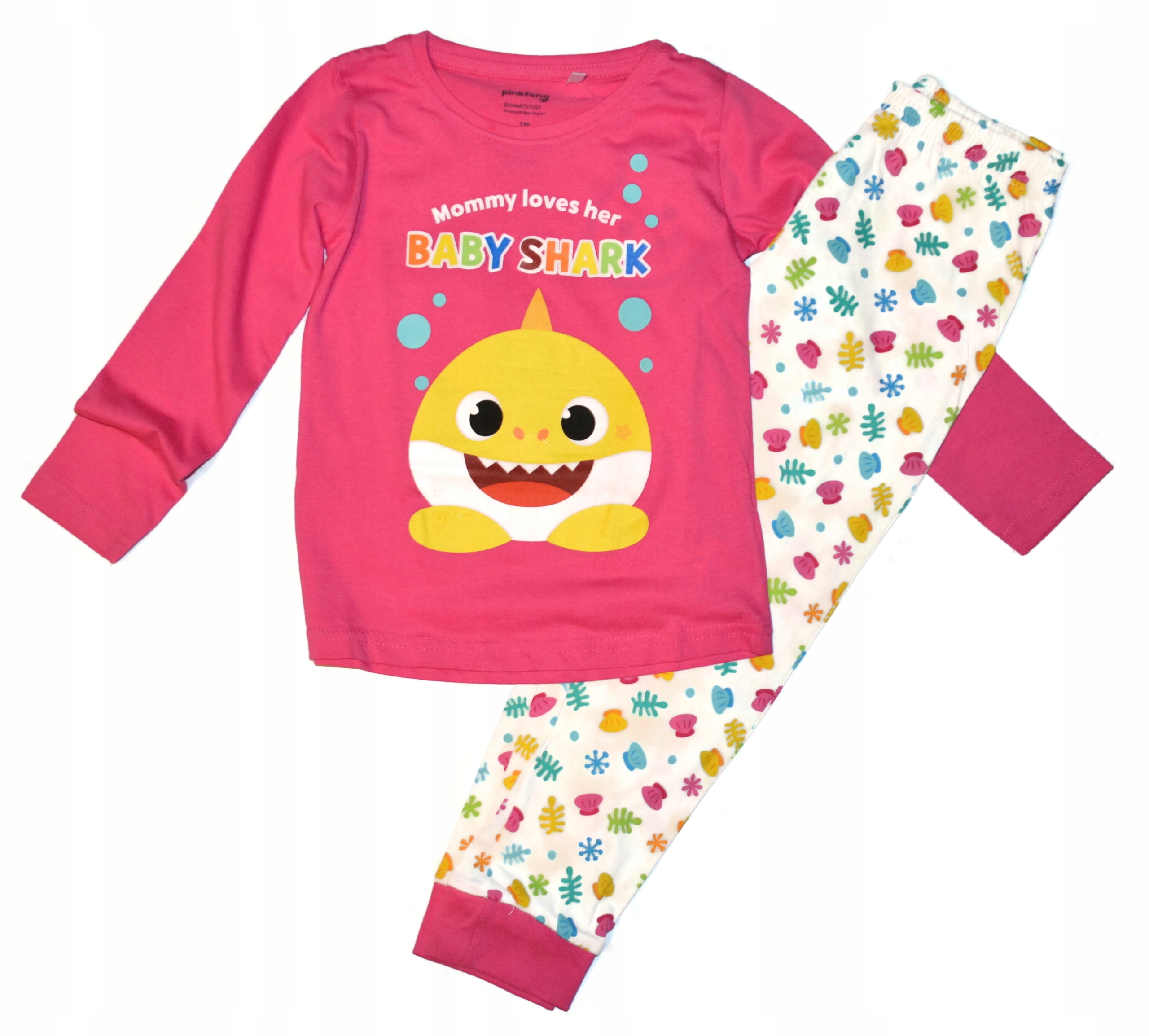 

Piżama Baby Shark 110, piżamka rekiny