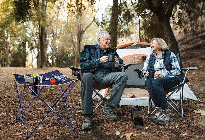 Stolik turystyczny Utendors rozkładany Kempingowy Szerokość produktu 47 cm